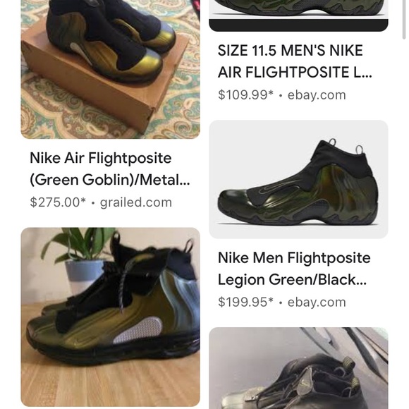 green goblin nike flightposite